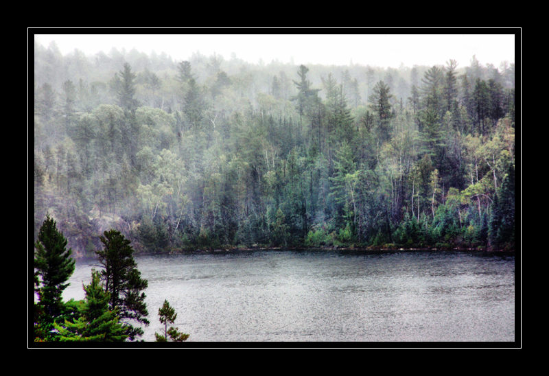 Enis Lake Snow Storm