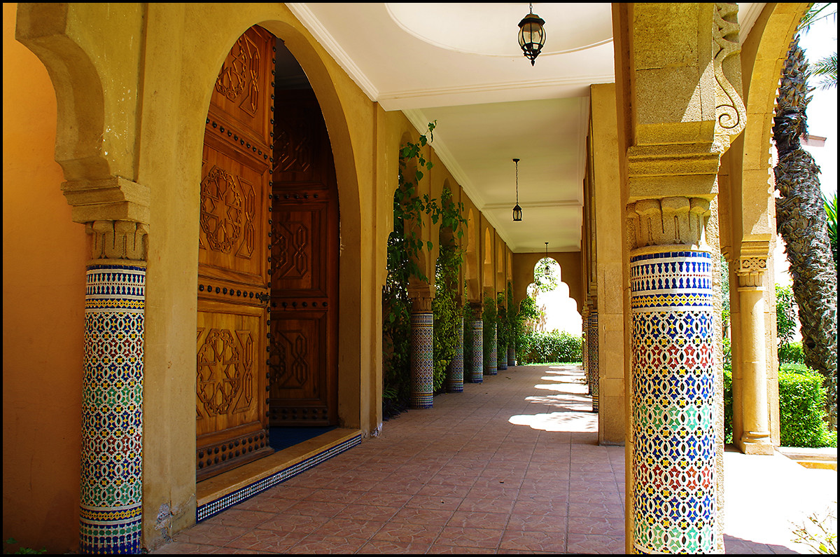 A mosk in Marrakesh, Morocco