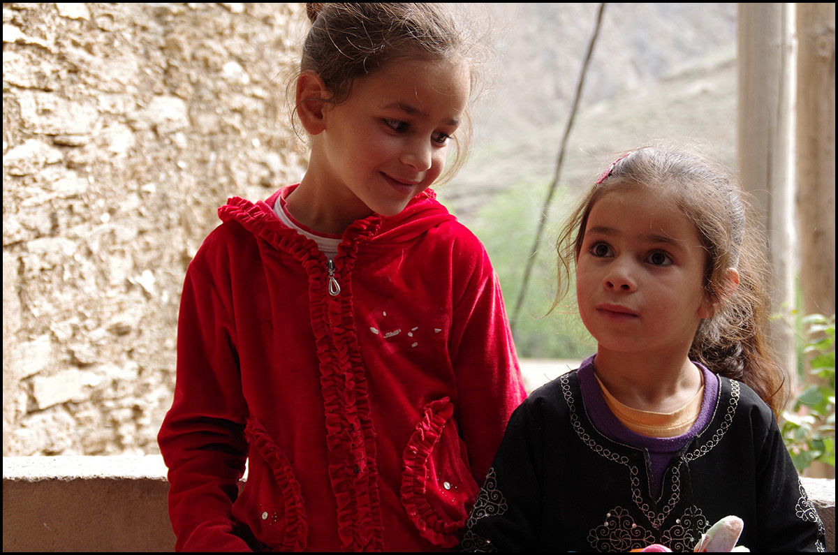 Berber girls Aziza and Zineb