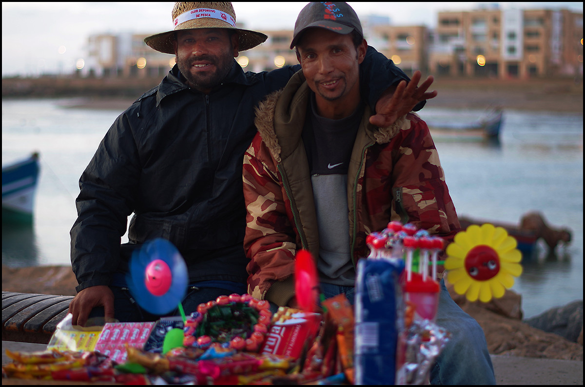 Morocco: Street Vendors on the Rabat Board Walk